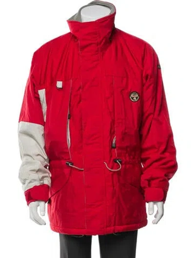 Pre-owned Napapijri Jacket In Red