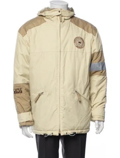 Pre-owned Napapijri Jacket In Yellow