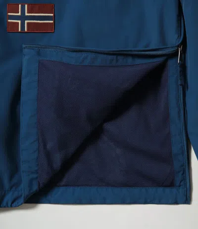 Napapijri Jackets And Jackets Man  Rainforest M Sum - Np0a4f B2e Blue Poseidon