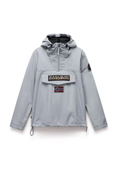 Napapijri Jackets And Jackets Man  Rainforest M Sum 3 - Np0a4g7d H621 Ultimate Gr In Gray