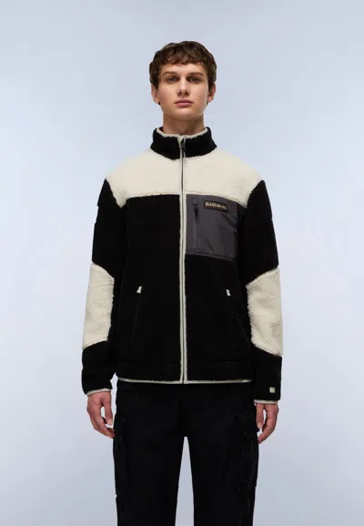 Napapijri Jackets And Jackets Man  Yupik Fz3 - Np0a4gnt Mcb1 In Black