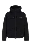 Napapijri A-rivalto Jacket With Hood And Pockets In Black