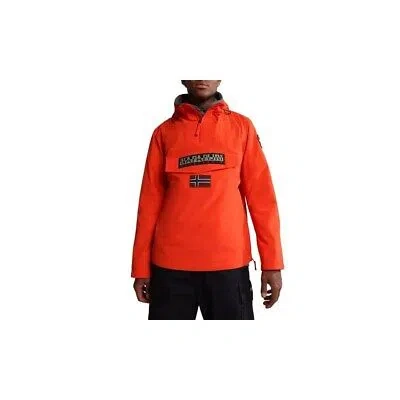 Pre-owned Napapijri Jackets Universal Men  Rainforest Sum 3 Np0a4g7dr05 Orange