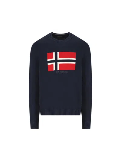 Napapijri Jerseys In Blue