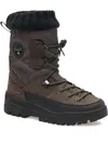Napapijri High-top Boots With Pull Tab And Rubber Sole In Brown