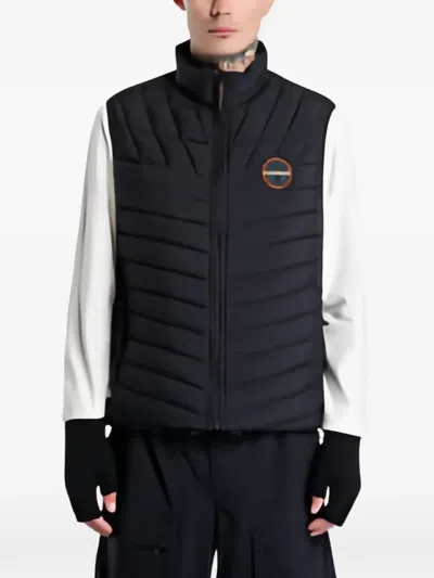 Napapijri Lapaz Quilted Gilet In Black