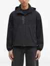 Napapijri Logo-detail Hooded Jacket In Black