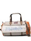 Napapijri Logo-print Holdall Bag In Neutral