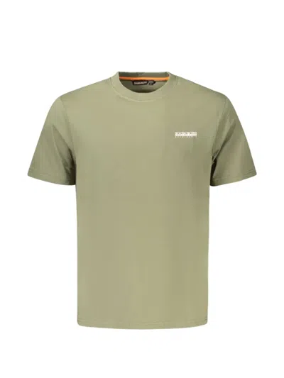 Napapijri Logo-detail T-shirt In Green