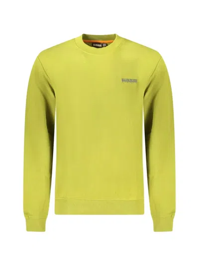 Napapijri Logo-patch Sweater In Green