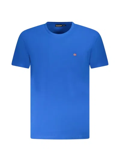 Napapijri Logo-patch T-shirt In Blue