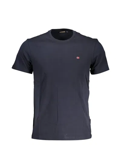 Napapijri Logo-patch T-shirt In Blue