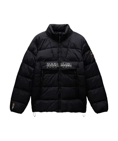 Napapijri Long-sleeved Cotton Clothes In Black