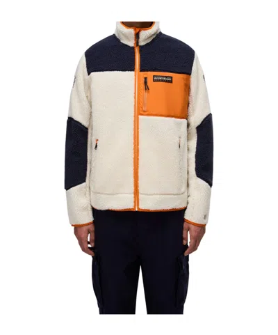NAPAPIJRI LONG-SLEEVED FLEECE JACKET
