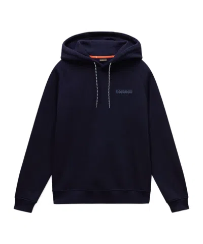 Napapijri Long-sleeved Sweatshirt In Blue