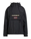Napapijri Man Jacket Black Size Xxl Polyamide, Polyester