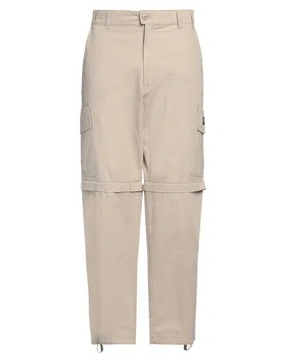 Napapijri Man Pants Beige Size 36 Cotton