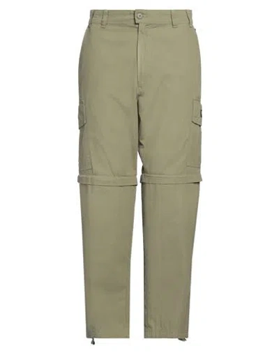 Napapijri Man Pants Military Green Size 36 Cotton