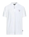 Napapijri Man Polo Shirt Off White Size Xs Cotton