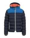 Napapijri Man Puffer Blue Size L Polyamide, Polyurethane In Blue