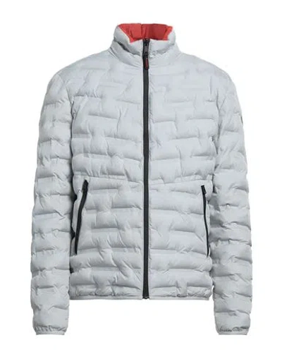 Napapijri Man Puffer Light Grey Size Xxxl Polyester