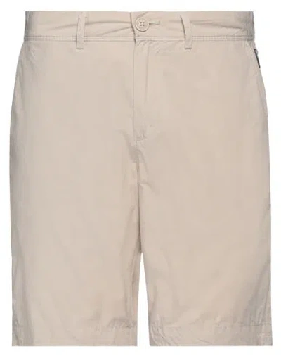 Napapijri Man Shorts & Bermuda Shorts Beige Size 29 Cotton