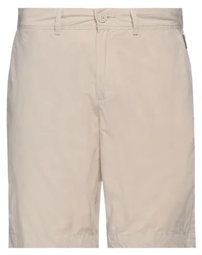 Napapijri Man Shorts & Bermuda Shorts Beige Size 30 Cotton In Neutral