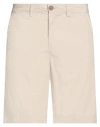 Napapijri Man Shorts & Bermuda Shorts Beige Size 34 Cotton