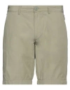 Napapijri Man Shorts & Bermuda Shorts Military Green Size 33 Cotton