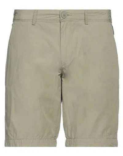 Napapijri Man Shorts & Bermuda Shorts Military Green Size 33 Cotton