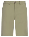Napapijri Man Shorts & Bermuda Shorts Military Green Size 34 Cotton