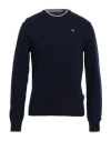 Napapijri Man Sweater Black Size L Wool, Polyamide