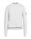 Napapijri Man Sweater Sky Blue Size M Polyamide In White