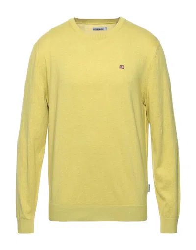 Napapijri Sweaters In Yellow