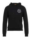 Napapijri Man Sweatshirt Black Size S Cotton