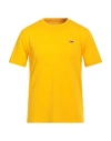 Napapijri Man T-shirt Mandarin Size L Cotton In Orange