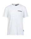 Napapijri Man T-shirt White Size M Cotton