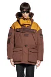 Napapijri Martine Rose Collaboration Skidoo Anorak In Brown