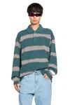 Napapijri Martine Rose E-lion Rep Stripe Polo In Multi