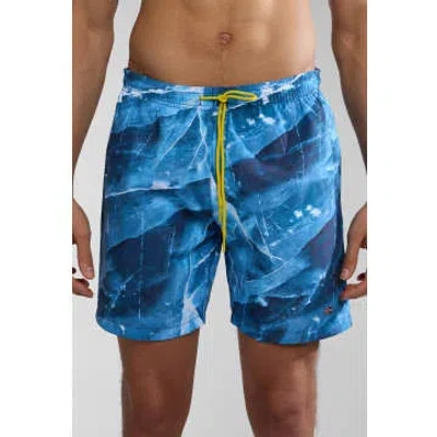 Napapijri Men's Inuvik Swim Shorts In Blue