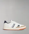 Napapijri Men's Sneakers  Np0a4hvn01a Courtis White/navy In White