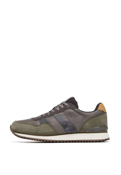 Napapijri Men's Sneakers  Np0a88xv Cosmos Z02 Black/grey In Green