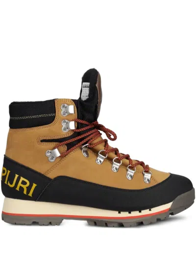 Napapijri Mid-cut Hiking Boots In Black