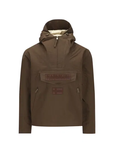 Napapijri Next Jacket In Brown