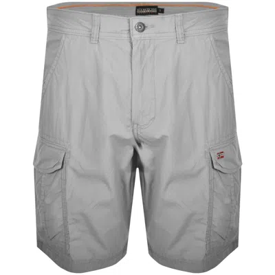 Napapijri Noto 2.0 Cargo Shorts Grey In Gray