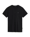 Napapijri Salis Ss Sum Stormy Weat G1y In Black
