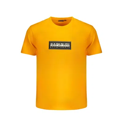 Napapijri Orange Cotton T-shirt