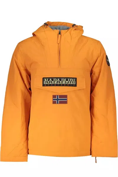 Napapijri Orange Polyester Jacket