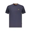 Napapijri Organic Cotton Men Men's T-shirt In Blue
