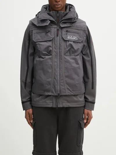 Napapijri Outerwear Clothing In Grey